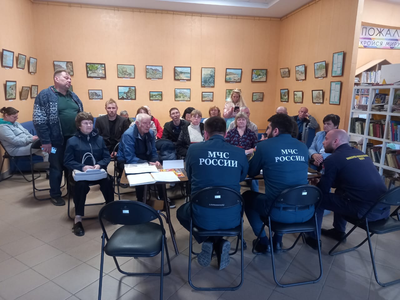 Собрания с представителями правлений СНТ поселения Рязановское по вопросу пожарной безопасности