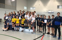 Ученики школы 2083 успешно выступили на открытом турнире по волейболу